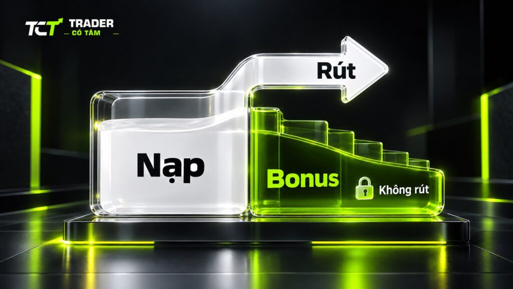 Bonus XM và HFM: ký quỹ gồm tiền nạp và bonus, đọc điều khoản trước khi rút