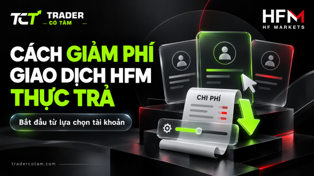 Cách giảm phí giao dịch HFM thực trả bắt đầu từ việc chọn đúng loại tài khoản