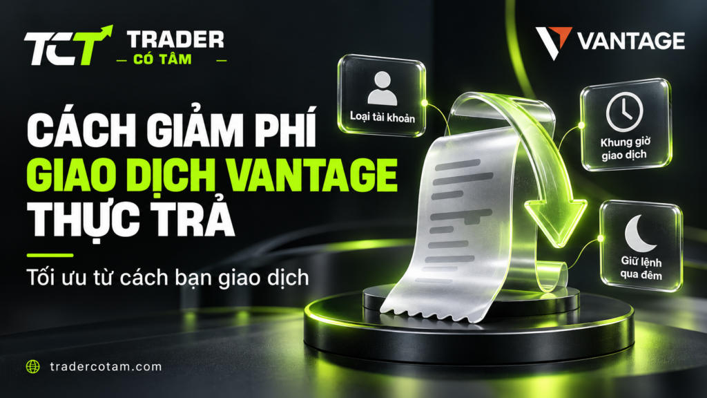 Cách giảm phí giao dịch Vantage thực trả: chọn loại tài khoản, khung giờ giao dịch và cách giữ lệnh qua đêm