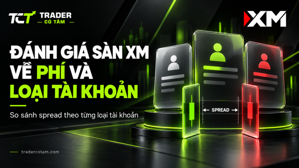 Đánh giá sàn XM về phí và loại tài khoản: so sánh spread theo từng loại tài khoản