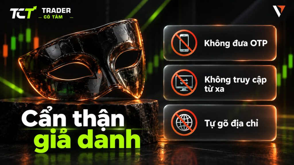 Sau khi đổi đối tác Vantage: cẩn thận tin nhắn giả danh, không đưa OTP, không cho truy cập máy từ xa, tự gõ địa chỉ