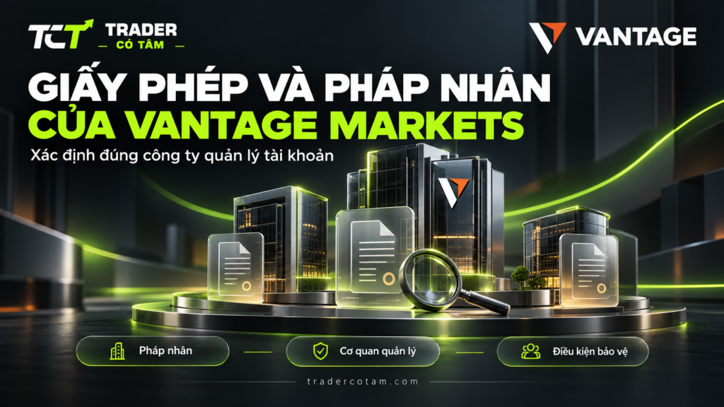 Giấy phép và pháp nhân của Vantage Markets: xác định đúng công ty quản lý tài khoản của bạn
