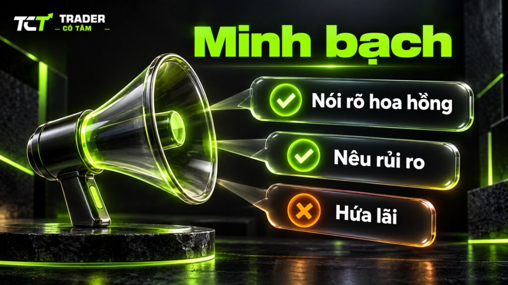 Trước khi làm IB Exness: nói rõ việc nhận hoa hồng, nêu rủi ro và không hứa lãi với người được giới thiệu