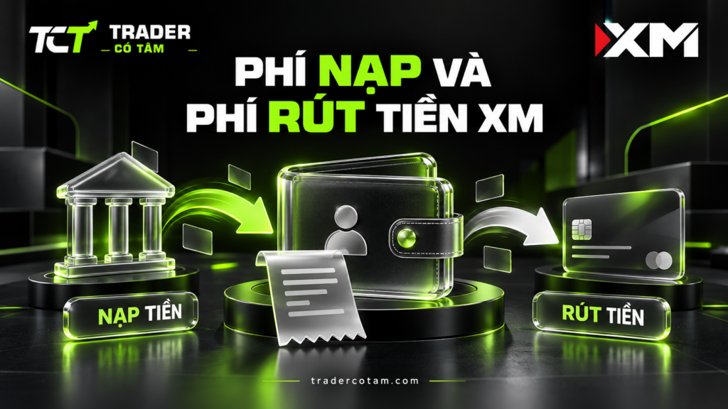 Phí nạp và phí rút tiền XM: sàn công bố không thu phí ở phía mình