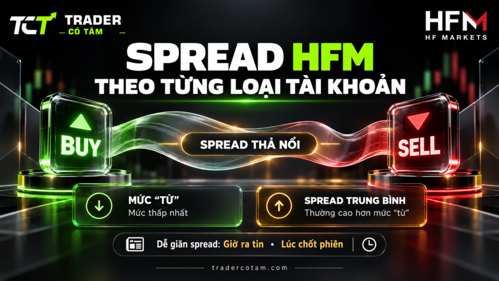 Spread HFM là spread thả nổi, mức "từ" là mức thấp nhất còn spread trung bình thường cao hơn