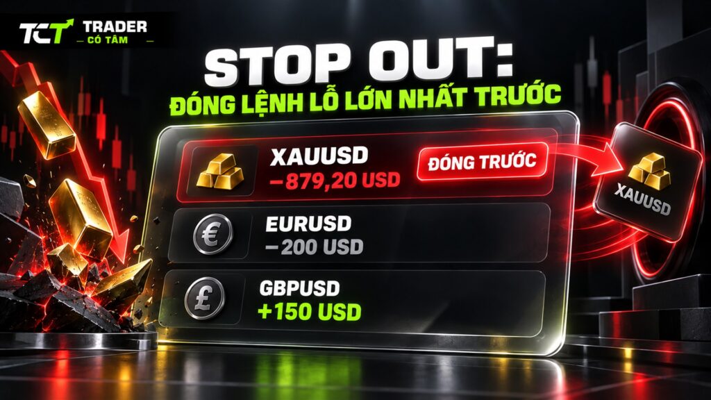 Stop out là gì: lệnh vàng lỗ lớn nhất bị đóng trước trong ba lệnh